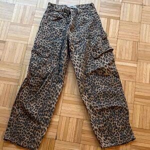 Damson Madder Dion Jean - Leopard Cargo